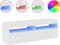 vidaXL - Tv-meubelen - 2 - st - met - LED-verlichting - 60x35x40 - cm - hoogglans - wit