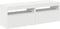 vidaXL - Tv-meubelen - 2 - st - met - LED-verlichting - 60x35x40 - cm - wit
