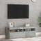 vidaXL - Tv-meubelen - 2 - st - met - LED-verlichting - 60x35x40 - cm - betongrijs