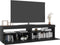 vidaXL - Tv-meubelen - 2 - st - met - LED-verlichting - 75x35x40 - cm - zwart