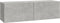 vidaXL - Tv-meubelen - 2 - st - wandgemonteerd - 100x30x30 - cm - hout - betongrijs