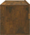 vidaXL - Tv-meubelen - 2 - st - wandgemonteerd - 100x30x30 - cm - hout - gerookt - eiken