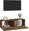 vidaXL - Tv-meubelen - 2 - st - wandgemonteerd - 100x30x30 - cm - hout - gerookt - eiken