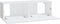 vidaXL - Tv-meubelen - 2 - st - wandgemonteerd - 100x30x30 - cm - bewerkt - hout - wit