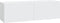 vidaXL - Tv-meubelen - 2 - st - wandgemonteerd - 100x30x30 - cm - bewerkt - hout - wit