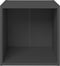 vidaXL - Tv-meubelen - 4 - st - 37x35x37 - cm - bewerkt - hout - grijs