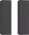 vidaXL - Tv-meubels - 2 - st - 30,5x30x110 - cm - bewerkt - hout - grijs
