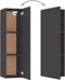 vidaXL - Tv-meubels - 2 - st - 30,5x30x110 - cm - bewerkt - hout - grijs