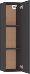 vidaXL - Tv-meubels - 2 - st - 30,5x30x110 - cm - bewerkt - hout - grijs