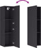 vidaXL - Tv-meubels - 2 - st - 30,5x30x110 - cm - bewerkt - hout - grijs