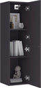 vidaXL - Tv-meubels - 2 - st - 30,5x30x110 - cm - bewerkt - hout - grijs