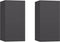 vidaXL - Tv-meubels - 2 - st - 30,5x30x60 - cm - bewerkt - hout - grijs