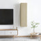 vidaXL - Tv-meubels - 2 - st - 30,5x30x60 - cm - bewerkt - hout - sonoma - eikenkleurig