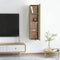 vidaXL - Tv-meubels - 2 - st - 30,5x30x60 - cm - bewerkt - hout - sonoma - eikenkleurig