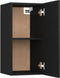 vidaXL - Tv-meubels - 2 - st - 30,5x30x60 - cm - bewerkt - hout - zwart