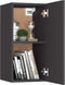 vidaXL - Tv-meubels - 2 - st - 30,5x30x60 - cm - bewerkt - hout - grijs
