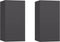 vidaXL - Tv-meubels - 2 - st - 30,5x30x60 - cm - bewerkt - hout - grijs