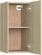 vidaXL - Tv-meubels - 2 - st - 30,5x30x60 - cm - bewerkt - hout - sonoma - eikenkleurig