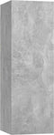 vidaXL - Tv-meubels - 2 - st - 30,5x30x90 - cm - bewerkt - hout - betongrijs