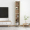 vidaXL - Tv-meubels - 2 - st - 30,5x30x90 - cm - bewerkt - hout - sonoma - eikenkleurig