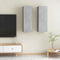 vidaXL - Tv-meubels - 2 - st - 30,5x30x90 - cm - bewerkt - hout - betongrijs