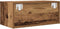 vidaXL - Tv-meubels - 2 - st - 60x31x25,5 - cm - bewerkt - hout - oud - houtkleurig