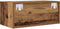 vidaXL - Tv-meubels - 2 - st - 60x31x25,5 - cm - bewerkt - hout - oud - houtkleurig