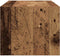 vidaXL - Tv-meubels - 2 - st - 60x31x25,5 - cm - bewerkt - hout - oud - houtkleurig