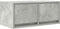 vidaXL - Tv-meubels - 2 - st - 60x31x25,5 - cm - bewerkt - hout - betongrijs