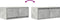 vidaXL - Tv-meubels - 2 - st - 60x31x25,5 - cm - bewerkt - hout - betongrijs