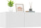 vidaXL - Tv-meubels - 2 - st - 80x30x30 - cm - bewerkt - hout - wit