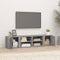 vidaXL - Tv-meubels - 2 - st - 80x31,5x36 - cm - bewerkt - hout - grijs - sonoma - eiken