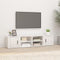 vidaXL - Tv-meubels - 2 - st - 80x31,5x36 - cm - bewerkt - hout - hoogglans - wit