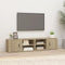 vidaXL - Tv-meubels - 2 - st - 80x31,5x36 - cm - bewerkt - hout - sonoma - eikenkleurig