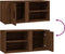 vidaXL - Tv-meubels - 2 - st - 80x31,5x36 - cm - bewerkt - hout - bruin - eikenkleur