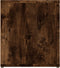 vidaXL - Tv-meubels - 2 - st - 80x31,5x36 - cm - bewerkt - hout - gerookt - eikenkleurig