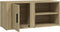 vidaXL - Tv-meubels - 2 - st - 80x31,5x36 - cm - bewerkt - hout - sonoma - eikenkleurig