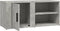 vidaXL - Tv-meubels - 2 - st - 80x31,5x36 - cm - bewerkt - hout - betongrijs