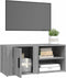 vidaXL - Tv-meubels - 2 - st - 80x31,5x36 - cm - bewerkt - hout - grijs - sonoma - eiken