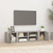 vidaXL - Tv-meubels - 2 - st - 80x31,5x36 - cm - bewerkt - hout - betongrijs