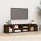 vidaXL - Tv-meubels - 2 - st - 80x31,5x36 - cm - bewerkt - hout - gerookt - eikenkleurig