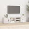 vidaXL - Tv-meubels - 2 - st - 80x31,5x36 - cm - bewerkt - hout - wit