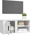 vidaXL - Tv-meubels - 2 - st - 80x31,5x36 - cm - bewerkt - hout - wit