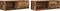 vidaXL - Tv-meubels - 2 - st - 80x31x25,5 - cm - bewerkt - hout - oud - houtkleurig