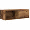 vidaXL - Tv-meubels - 2 - st - 80x31x25,5 - cm - bewerkt - hout - oud - houtkleurig
