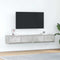 vidaXL - Tv-meubels - 2 - st - 80x31x25,5 - cm - bewerkt - hout - betongrijs