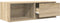vidaXL - Tv-meubels - 2 - st - 80x31x25,5 - cm - bewerkt - hout - sonoma - eikenkleurig