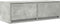 vidaXL - Tv-meubels - 2 - st - 80x31x25,5 - cm - bewerkt - hout - betongrijs