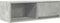 vidaXL - Tv-meubels - 2 - st - 80x31x25,5 - cm - bewerkt - hout - betongrijs