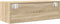 vidaXL - Tv-meubels - 2 - st - 80x31x25,5 - cm - bewerkt - hout - sonoma - eikenkleurig